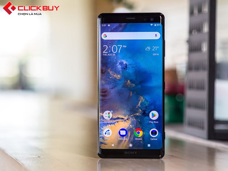 Thiết kế về Sony Xperia XZ3