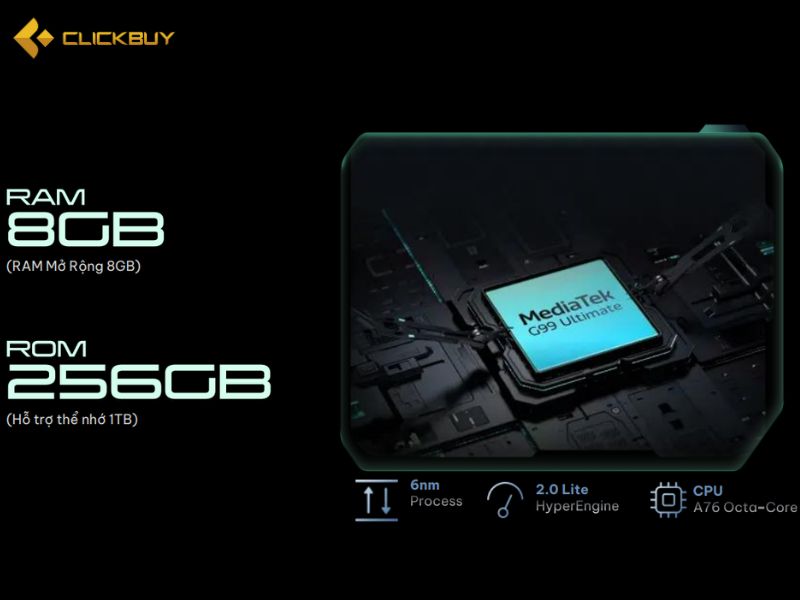 Chip của Tecno Pova 6