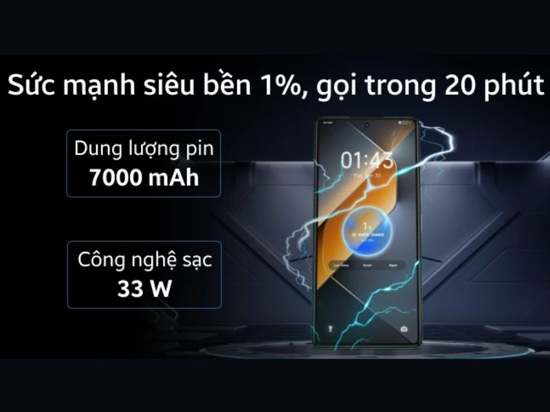 Pin của Tecno Pova 6 Neo