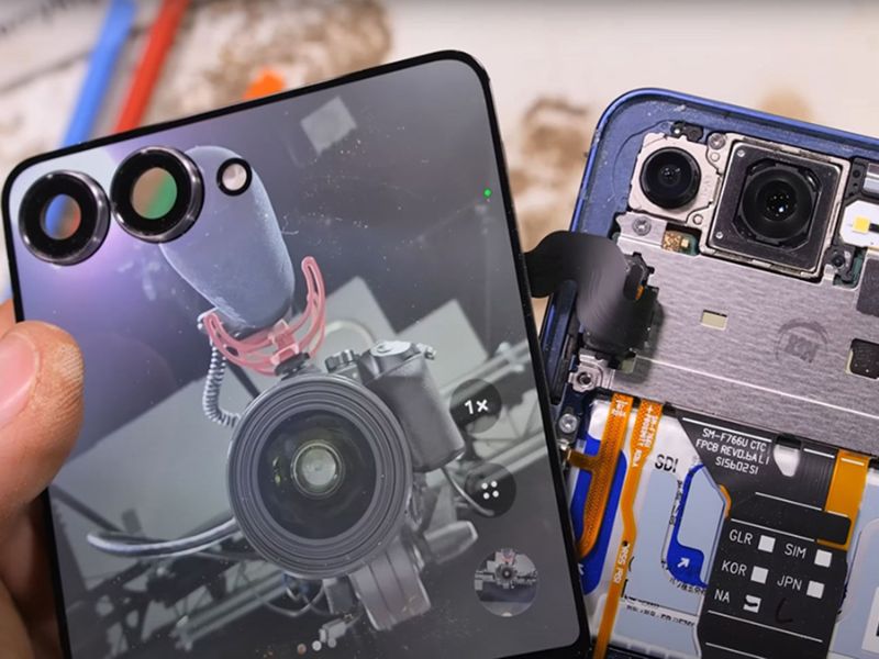 Galaxy Z Flip7 dễ sửa chữa