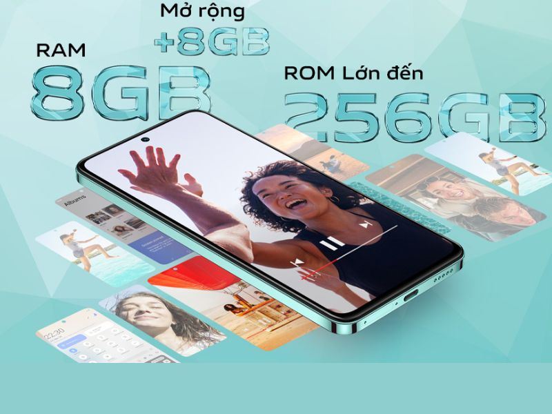 Ram của Vivo Y100