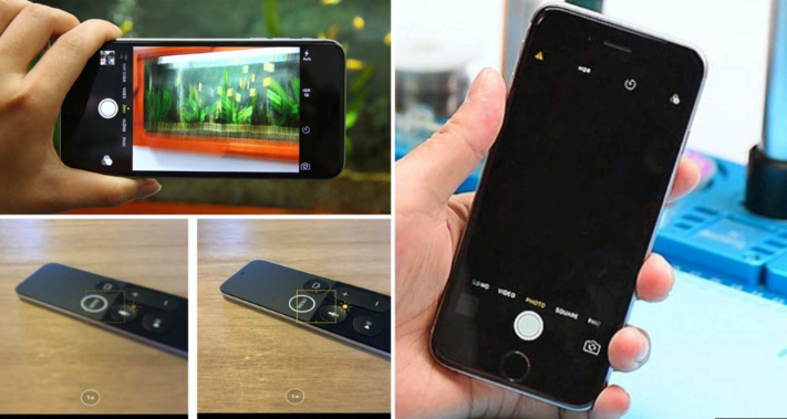 iphone X lỗi camera trước và sau