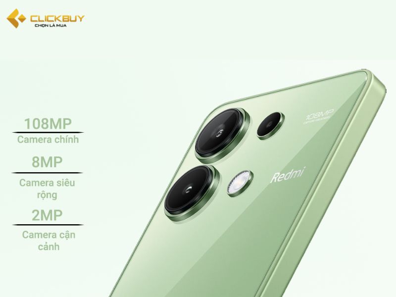 Camera của Xiaomi Redmi Note 13 chính hãng