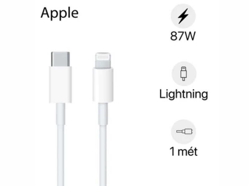 Tìm hiểu về CÁP Lightning iPhone - USB C to Lightning