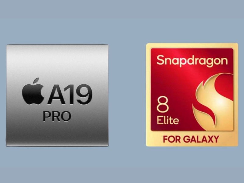 chip Apple A19 Pro và Snapdragon 8 Elite