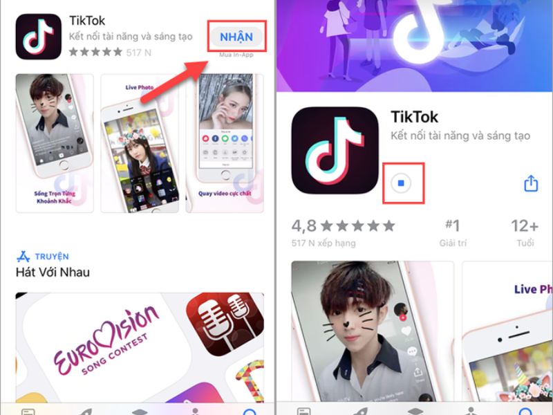 Cách tải TikTok về điện thoại iPhone