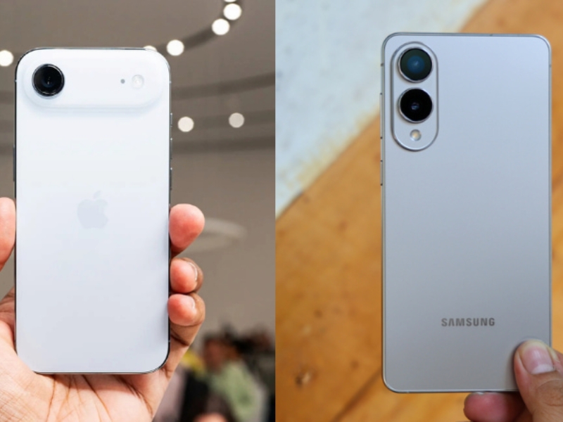 Thiết kế iPhone Air với S25 Edge