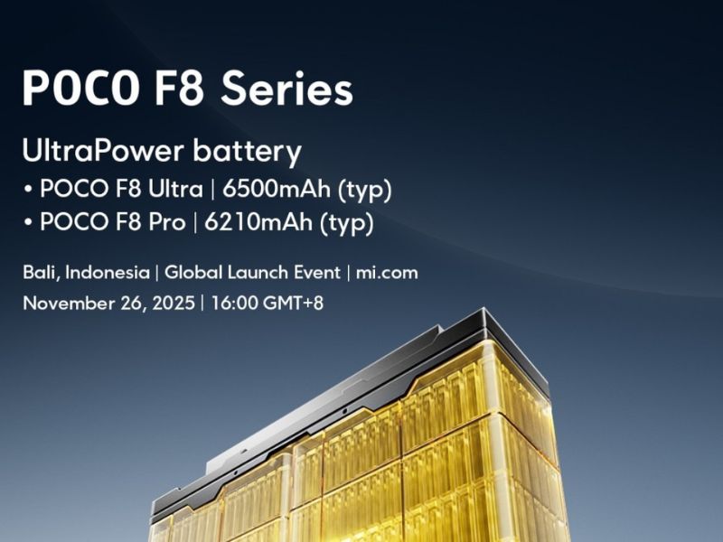 Thông số Pin POCO F8 Series
