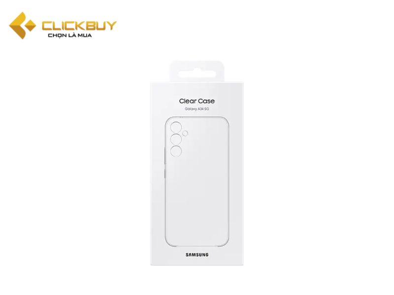 Tìm hiểu về ốp lưng Clear Case Galaxy A34 chính hãng