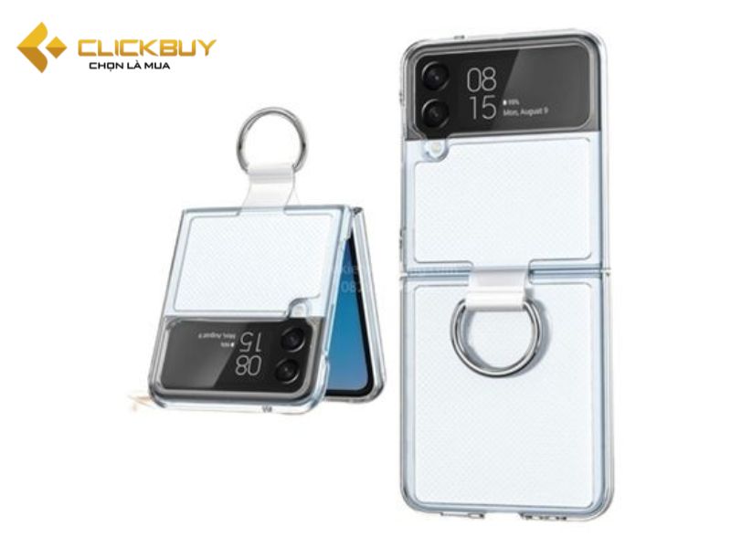 Tìm hiểu về ốp lưng trong suốt kèm vòng đeo Galaxy Z Flip4