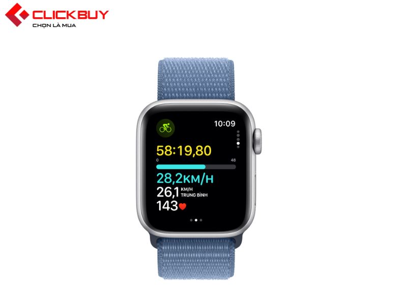 Apple Watch Series SE 2023 GPS 40mm viền nhôm dây vải giá bao nhiêu tiền