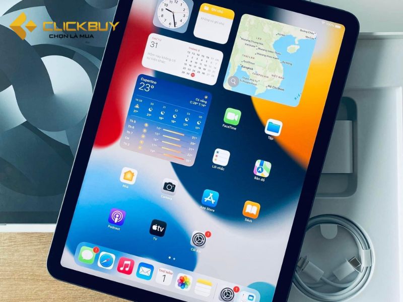 Màn hình của iPad Air 5 256GB