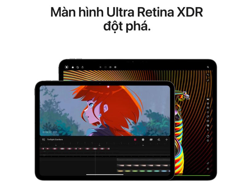 Màn hình của iPad Pro M4 11 inch 5G 512GB