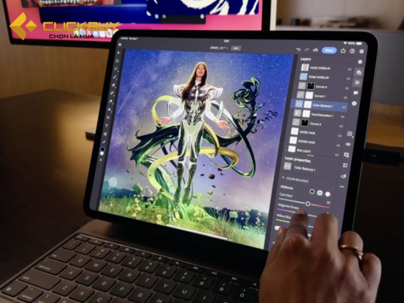 iPad Pro M4 13 inch 1TB có vẽ đồ họa được không