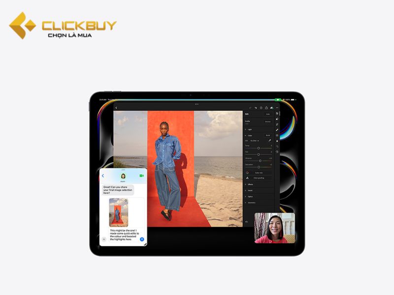 Màn hình của iPad Pro M4 13 inch 2TB