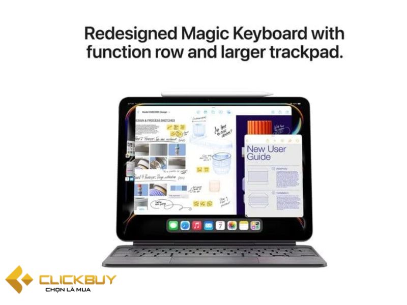 Màn hình của iPad Pro M4 13 inch 5G 2TB
