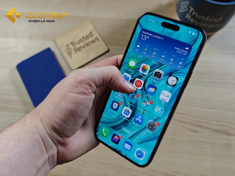 Màn hình của iPhone 15 Plus