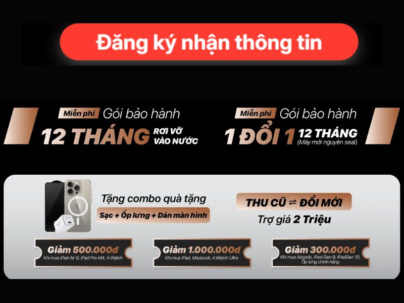 Ưu đãi dành cho khách hàng đặt trước iPhone 16 Plus 512GB