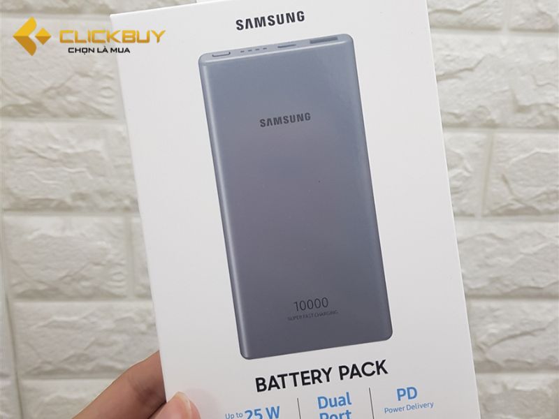 Sạc dự phòng Samsung 10000mAh 25W giá bao nhiêu tiền