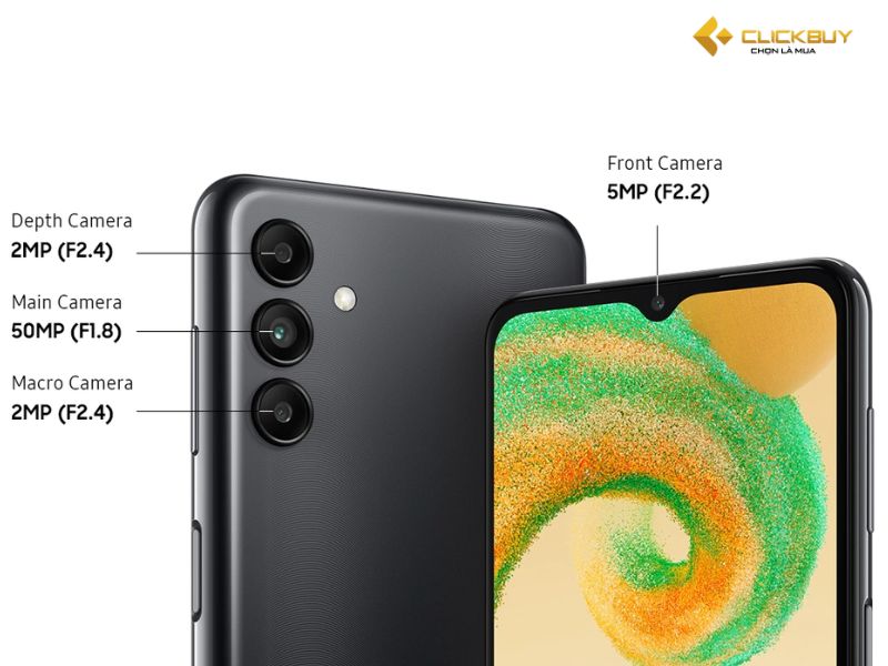 Camera của Samsung Galaxy A04S