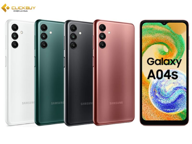 Màu sắc của Samsung Galaxy A04S
