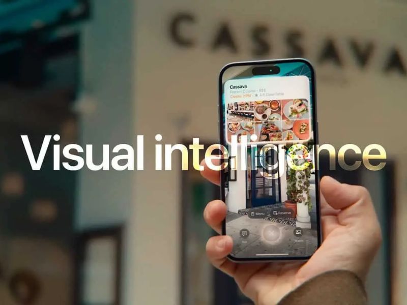 Visual Intelligence cho iPhone 15 Pro