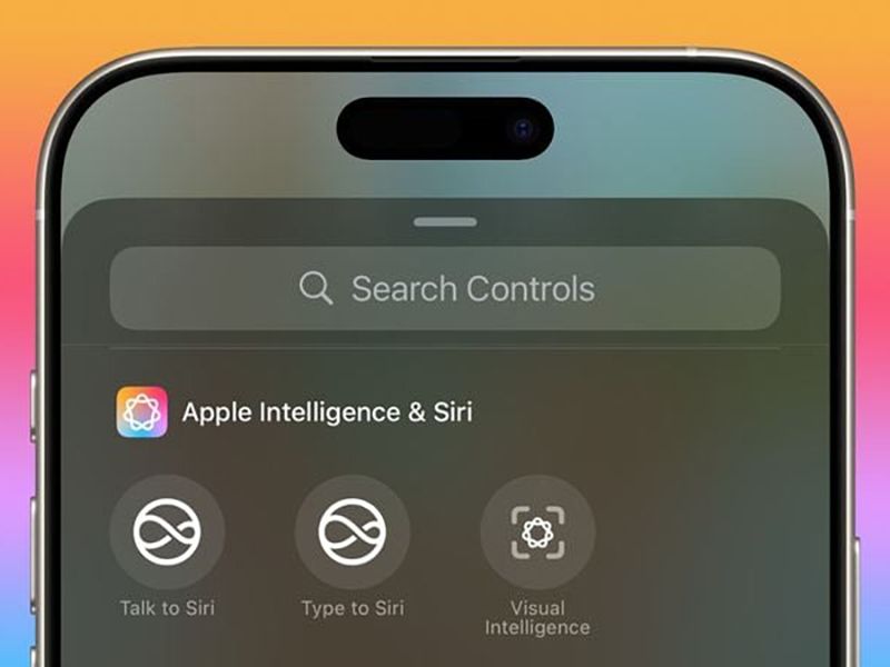 Apple Intelligence trong Control Center