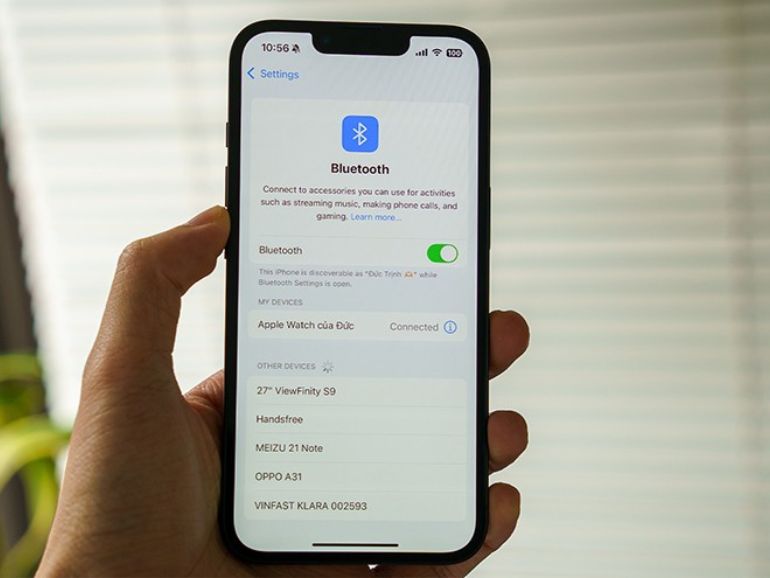 iPhone 16e lỗi kết nối Bluetooth