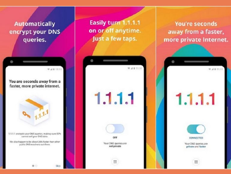 Dùng 1.1.1.1 Faster Internet để thay đổi DNS