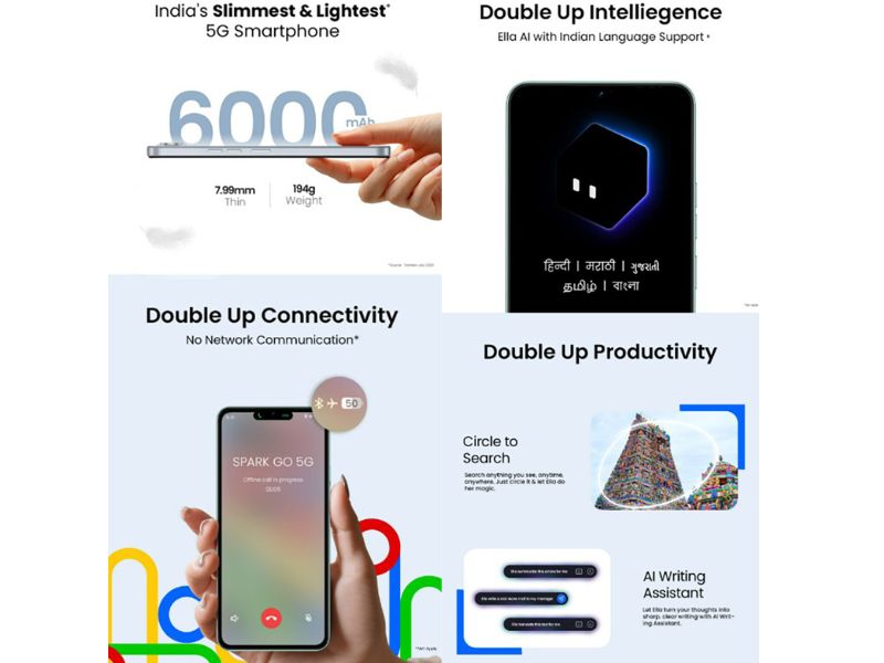Cấu hình của Tecno Spark Go 5G