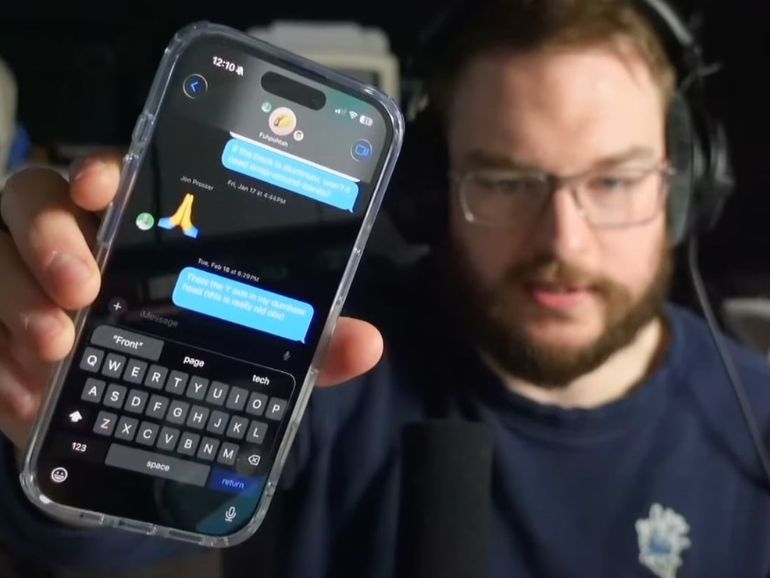 Thiết kế bàn phím mới trên iOS 19