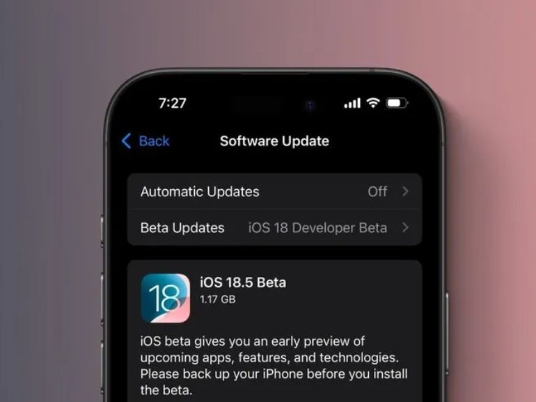 Không có nhiều tính năng mới ở iOS 18.5?