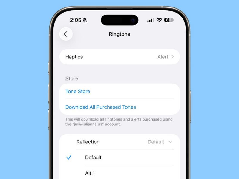 iOS 26 Beta 2 thêm nhạc chuông mới