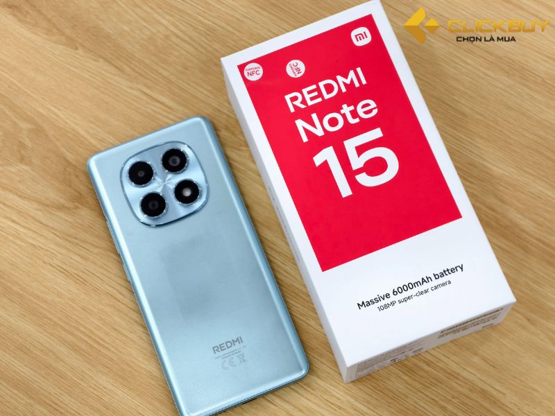 Redmi Note 15 màu xanh