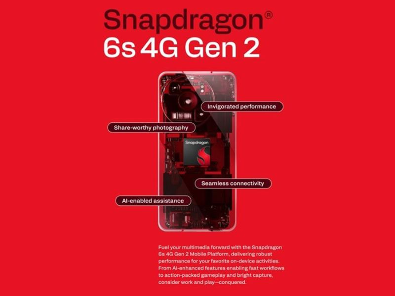 Snapdragon 6s 4G Gen 2 ra mắt