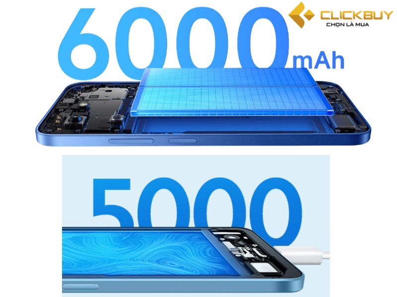 So sánh pin của Redmi Note 15 4G và Redmi Note 14 4G