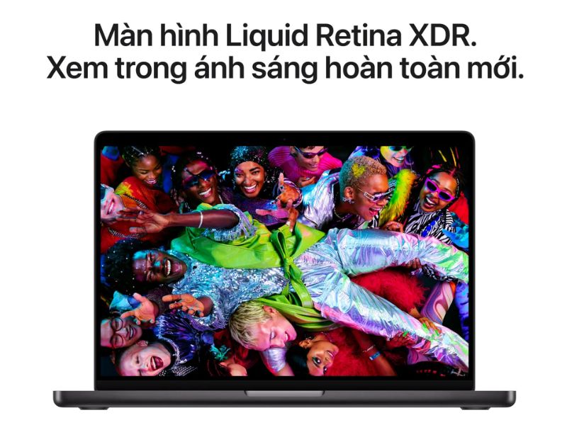 Thiết kế màn hình Macbook Pro 2025 giúp hiển thị sắc nét