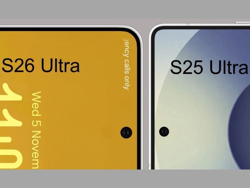 Thiết kế Samsung Galaxy S26 Ultra bo tròn hơn