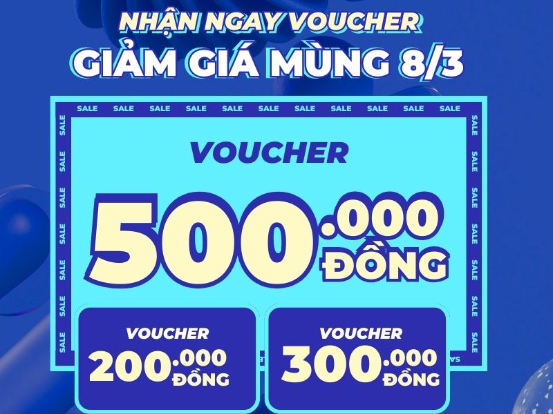 Giảm giá mừng ngày Quốc tế Phụ nữ