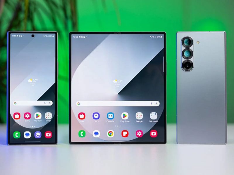 Galaxy Z Fold7 có màn hình lớn hơn để bù lại phần camera đục lỗ