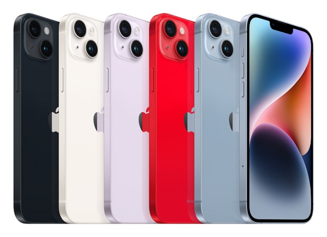 IPhone 14 Plus có kích thước rộng, màn hình độ phân giải cao