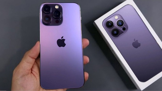 Iphone 14 Pro Max màu tím cuốn hút, huyền bí