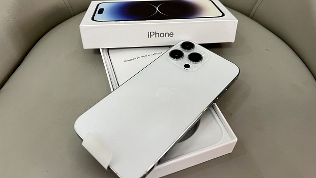 Màu bạc iPhone 14 Pro Max sở hữu vẻ ngoài sang trọng, thanh lịch