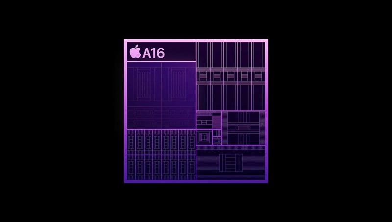 Chip A16 Bionic giúp iPhone 14 Pro Max có hiệu năng mạnh mẽ