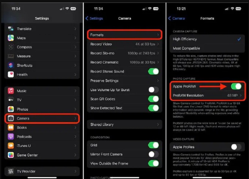 Cách kích hoạt chế độ ProRAW 48MP trên iPhone 14 Pro Max