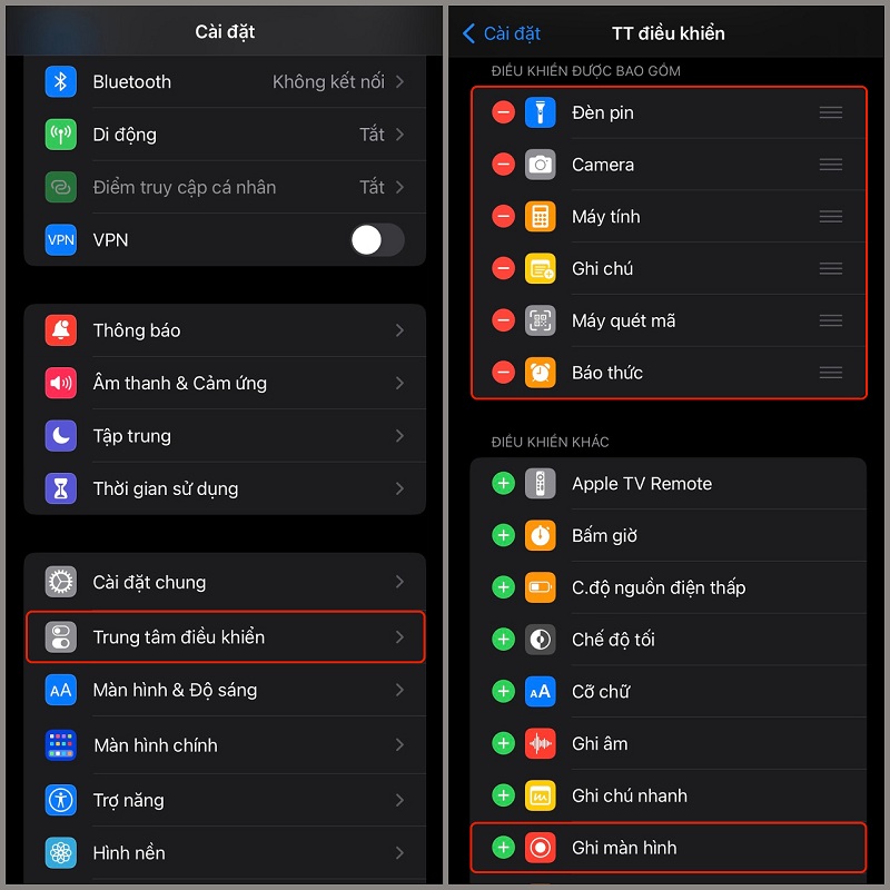 Hướng dẫn quay màn hình trên iPhone 14 với tính năng có sẵn