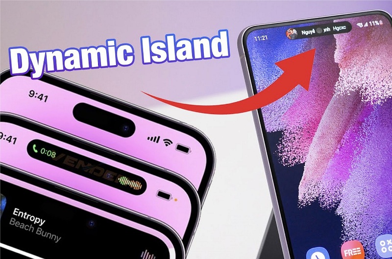 Sử dụng tai thỏ iPhone 14 với trải nghiệm Dynamic Island