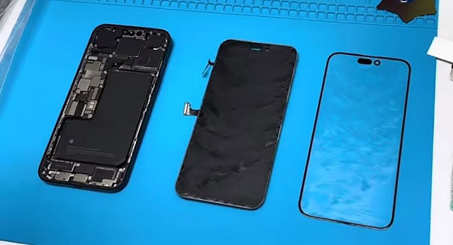 Mặt kính iPhone 14 Pro Max cần thay mới