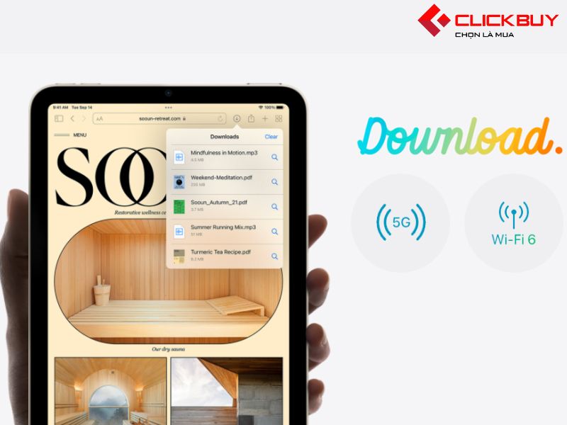 Thiết kế của iPad Mini 6 5G
