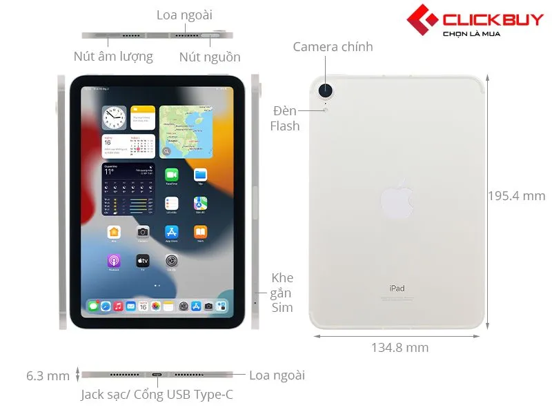 Tìm hiểu về iPad Mini 6 5G